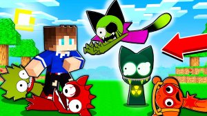 ТОКСИЧНЫЕ СПРАНКИ СТАЛИ ЗЛЫМИ И ХОТЯТ УНИЧТОЖИИТЬ МОЙ МИР В МАЙНКРАФТ PYRAMIXED МОД