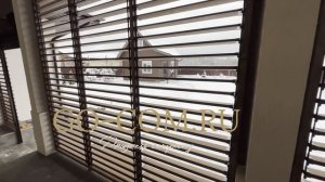 Уличные поворотные жалюзи для террасы