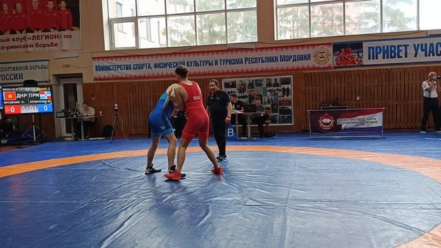 Первенство России по спорту глухих, греко-римская борьба, U23, 21-23.03.2025г-4 Глухов Владимир смотреть онлайн