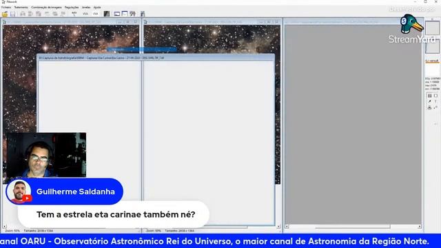 Nebulosa Eta Carinae (NGC 3372) - ao vivo (LS-285) смотреть онлайн