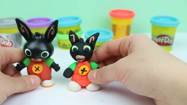 BING 🐰 Come fare Sula, Flop e il coniglietto Bing con il pongo Play-Doh [Giochi Creativi] смотреть онлайн