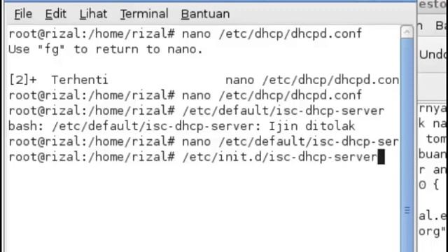 Cara mudah Instal IP, DHCP, DNS SERVER Debian 6 Squeeze смотреть онлайн