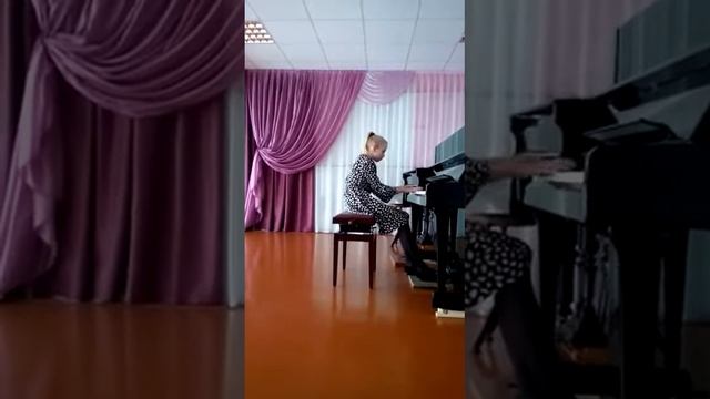 Елисеева Яна, 13 лет. Я.Сибелиус"Ель" смотреть онлайн