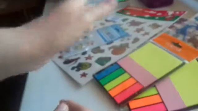 Мои покупки из магазина " Остров" и о блокнотах . смотреть онлайн