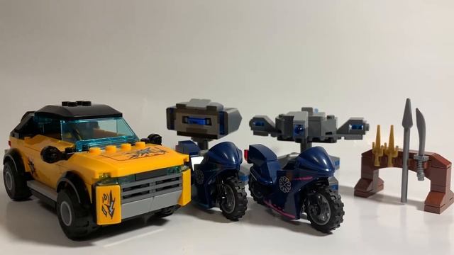 Lego Shang Chi Escape from The Ten Rings Set REVIEW! (76176) New 2021 Set! смотреть онлайн