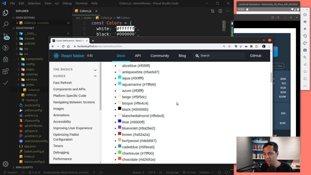 React Native - SmartMoney - 0702 - Criando a base de estilo смотреть онлайн