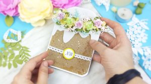 Идеи открытки необычной формы. Пасхальная открытка "Кулич" своими руками. Скрапбукинг DIY