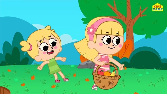 Kidscamp Nursery Rhymes | Dancing Balls Song With Elly & Eva + More Kids Songs