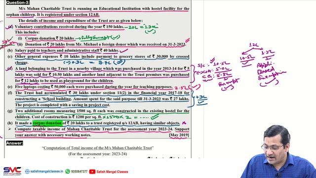CA Final DT!! Practice Session on TRUST TAXATION !! Detailed PRACTICE SESSIONS Series for May23 Exa смотреть онлайн