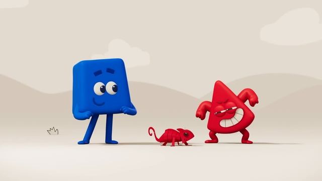 Chameleon! | FULL EPISODE - S1 E8 | Learn Colours - Kids Cartoons | Colourblocks