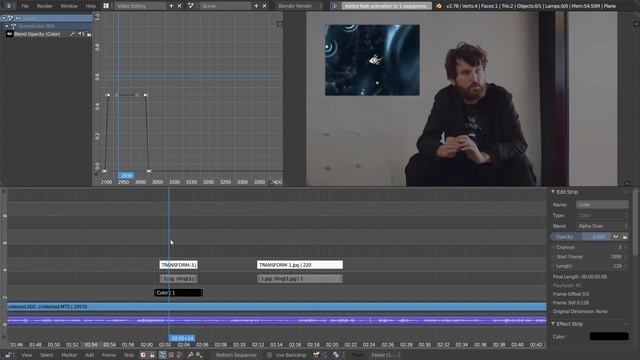 Blender Power Sequencer: Fade in, fade out (video editing tutorial) смотреть онлайн