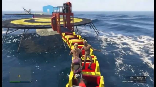 Fagio Parkour (GTA Online) BIG CHOKE :) смотреть онлайн