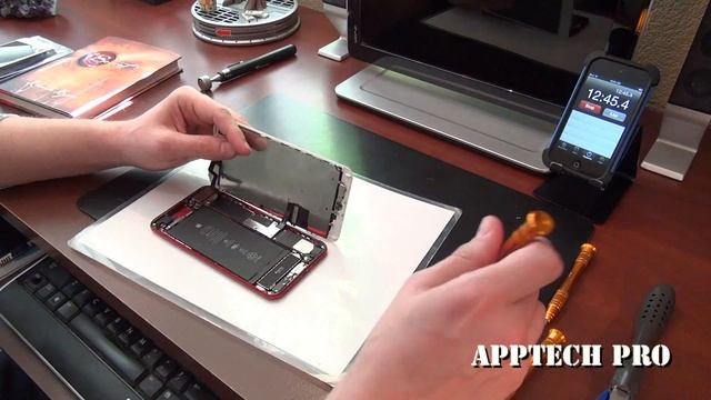 Red iPhone 7 Plus Screen Repair with Water Seal in under 15 Minutes! смотреть онлайн