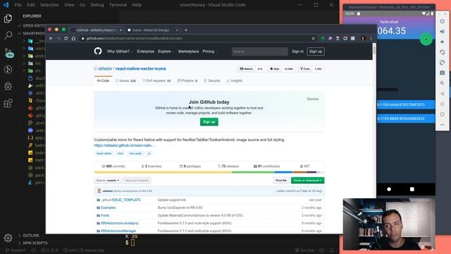 React Native - SmartMoney - 0704 - Estilizando a página Main - BalancePanel - Parte 2 смотреть онлайн
