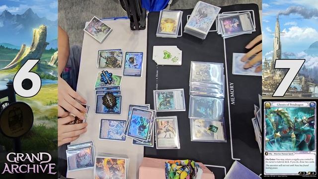 Serene Water Nico Vs Fire Merlin | Grand Archive TCG Anime Festival Asia Creator's Fest Tournament