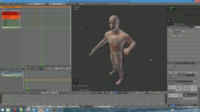How to export animations from Blender 2.70 to Unreal Engine 4 смотреть онлайн