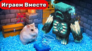 Лабиринт для Хомяка ! Умный Хомяк выбирается из МАЙНКРАФТ Лабиринта С МОНСТРАМИ ! Видео для детей