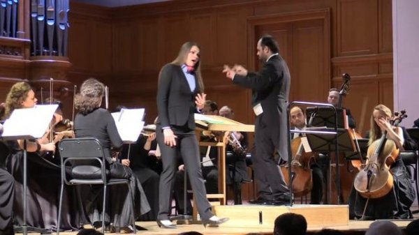 Polina Shamaeva. Cherubino "Non so piu cosa son, cosa faccio". Mozart "Le nozze di Figaro"