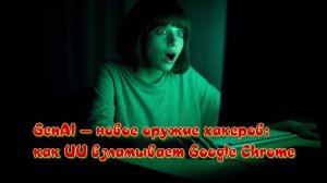Сенсация в мире кибербезопасности - GenAI научился красть данные из Chrome #кибербезопасность