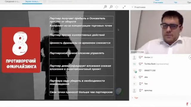 Виды франчайзинга и Противоречия франчайзинга смотреть онлайн