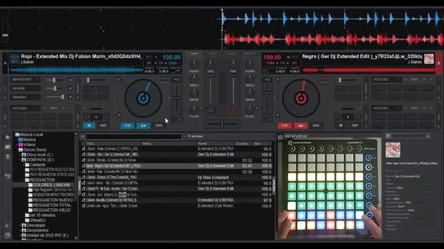 Academia #DJ Bogotà - COMO MEZCLAR EN VIRTUAL DJ CON Launchpad NOVATION