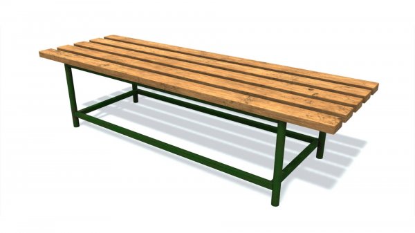 3D модель. Скамейка T. 3D model Bench T.