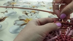 Наращивание БЕЗ РАСТРУБА в корневом плетении (микро-подносик)