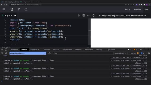 02-The Keyboard and VueUse (Part 2) смотреть онлайн