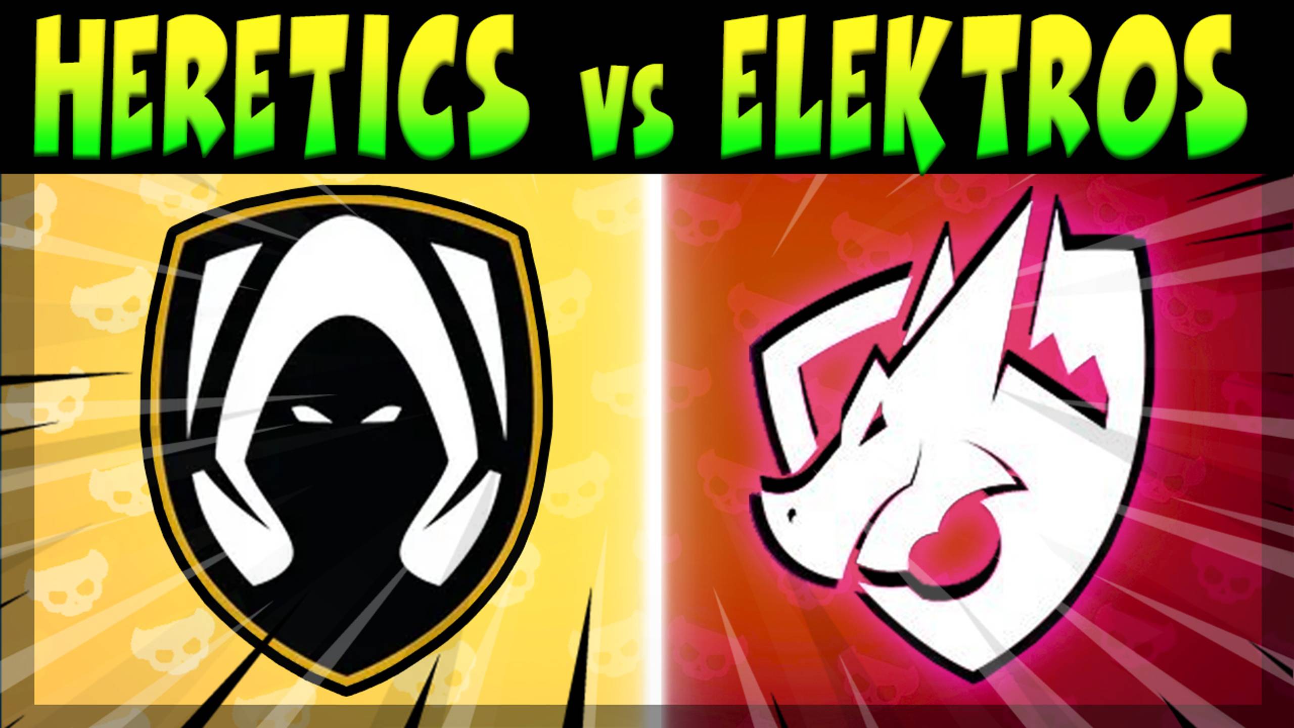 КРУТОЙ СКРИМ, ИГРАЮТ -  TEAM ELEKTROS Vs TEAM HERETICS #brawlstars