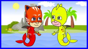 Герои в масках, мультик для детей новая серия, учим цвета