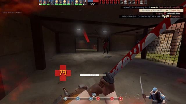 Half Zatoichi Demoman! Team Fortress 2 Demoman Gameplay смотреть онлайн