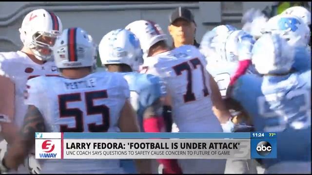 UNC's Fedora causes stir with CTE comment at ACC Media Days смотреть онлайн
