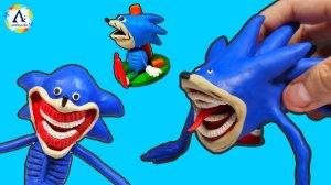 Лепим Страшного СОНИКА из Мрачного Мира CHAOS The Sonic Tapes