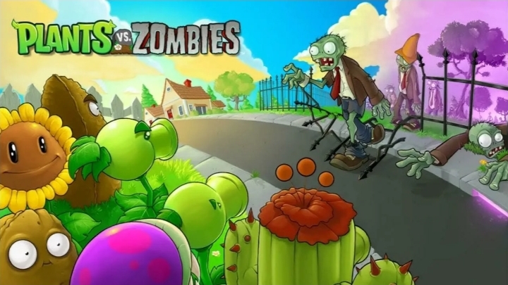 Plants Vs. Zombies прохождение.