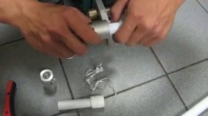 Сварка труб ППР армированных. Зачистка и торцовка. Использование соединительной и переходной муфт.