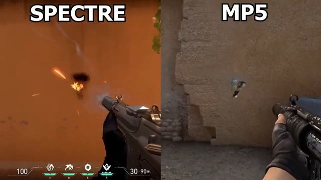 SPRAY PATTERN COMPARISON BETWEEN CSGO AND VALORANT WEAPONS смотреть онлайн