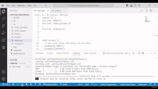 3 - Digital Inputs and Outputs смотреть онлайн
