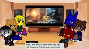 FNAF 1 Reacts To Stuck Inside //Gacha Club// //MY AU//