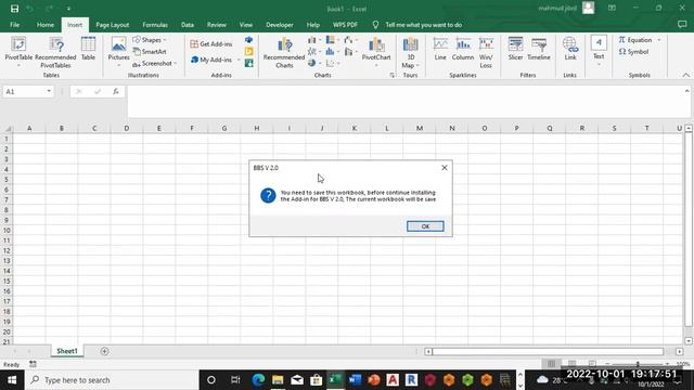 How to install and activate BBS V 2 0 Add ins In excel смотреть онлайн