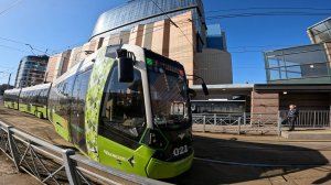 Санкт Петербург Трамвай Чижик  маршрут 64 Ладожская -  Ржевка