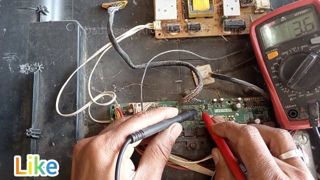 How To Repair LCD TV Rad Light Fulat Complete Tutorial Hindi Urdu Dada Sain All electronic repairs смотреть онлайн