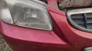 Hyundai Accent ЗАМЕНА ЛАМПОЧКИ ГАБАРИТНЫХ ОГНЕЙ