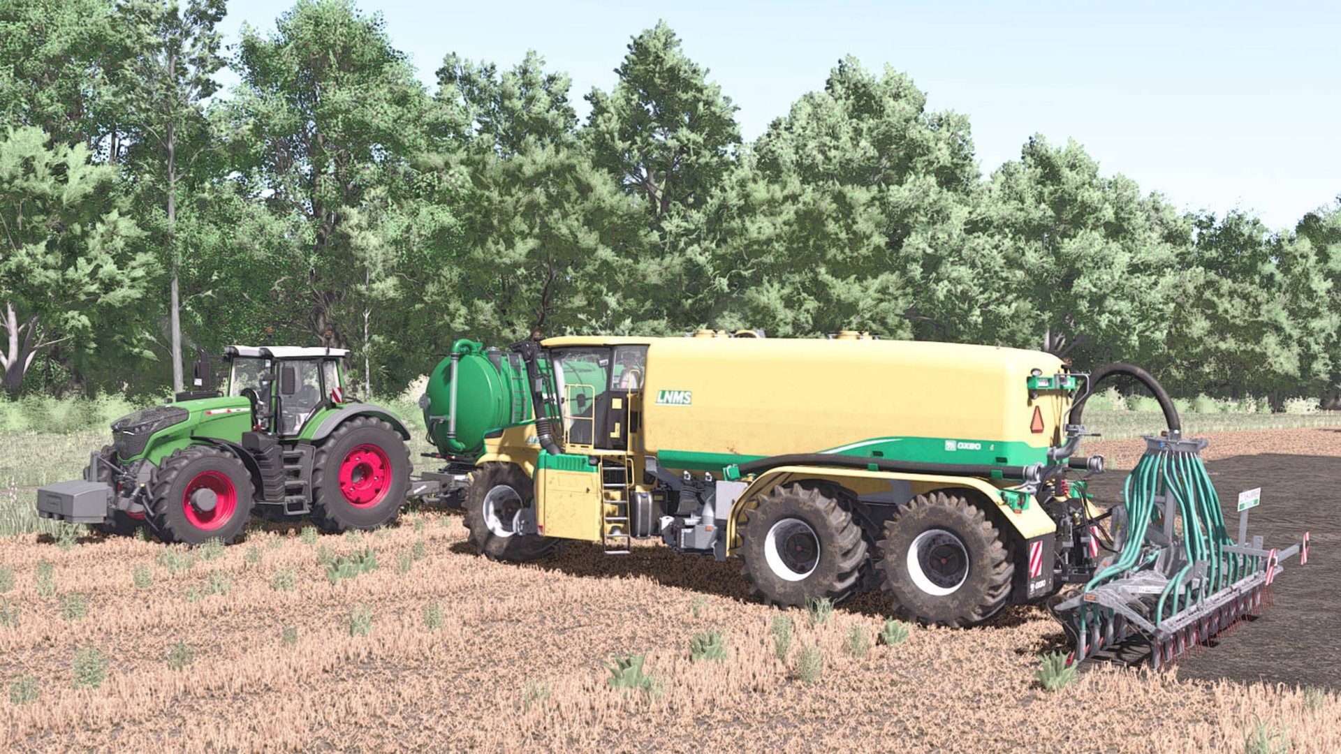 Farming Simulator 25 / Карта Zielonka / OXBO AT5105 + FENDT 1050 смотреть онлайн