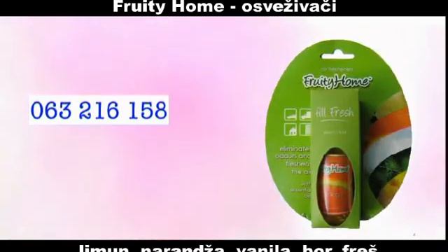 Fruity Home Osvezivaci - Reklama