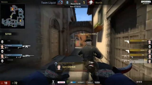 ВАК МОМЕНТ ОТ КОНФИГА КОММЕНТАТОРЫ В ШОКЕ! North vs Team Liquid - EPICENTER 2017 смотреть онлайн