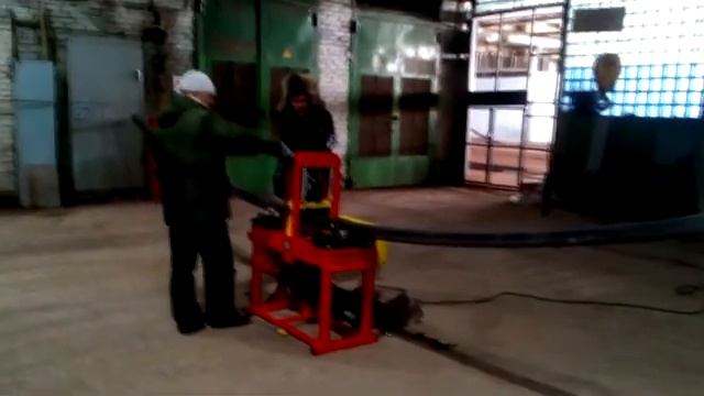 Профилегиб С-6 (380В), прокат профиля 80*80*4. смотреть онлайн