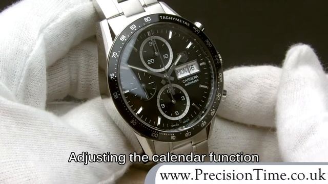TAG Heuer CV201AG.BA0725 Carrera Chronograph Automatic Mens Watch Review