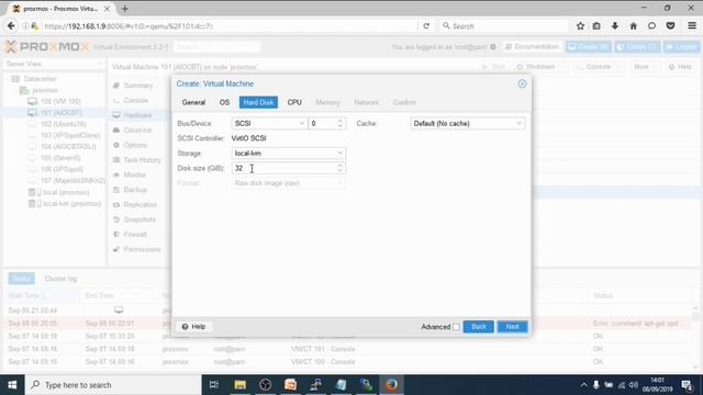 Import VHD to Proxmox смотреть онлайн