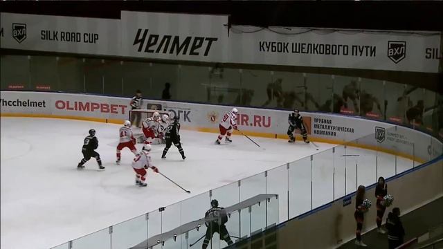 «Челмет» обыграл «Горняк-УГМК» благодаря шайбе Андрея Ерофеева за 78 секунд до финальной сирены смотреть онлайн