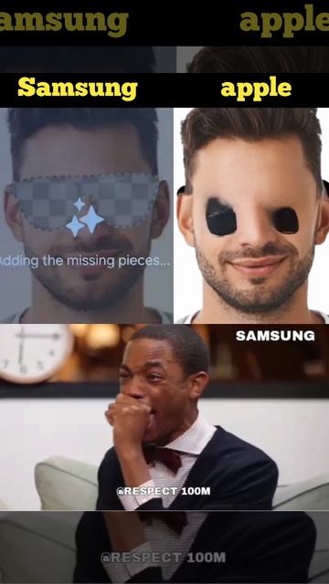 Apple Intelligent Vs Samsung Galaxy #iphone #samsung